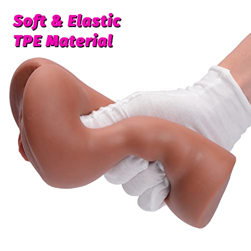 Onahole Male Masturbator 2 in 1 Realistic Textured Pocket Vagina Anal Pocket Pussy - Image 6