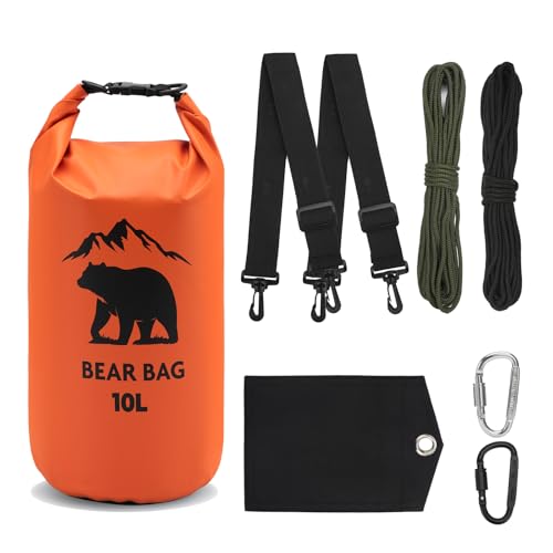 PLUVAVA 1 Set Bear Bags for Food Backpacking 10L Bear Food