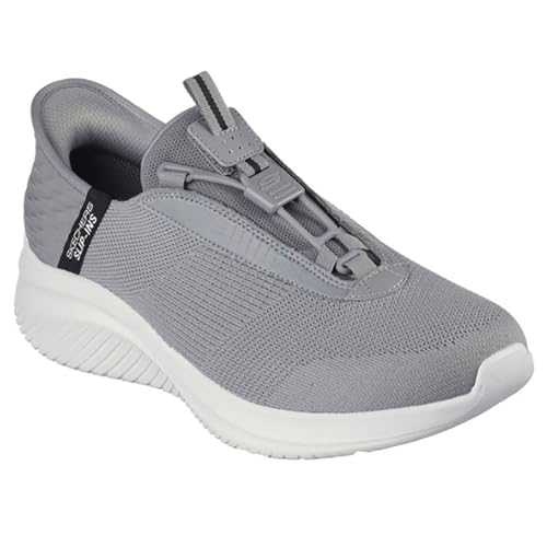 Skechers Man Slip-ins Ultra Flex 3.0 - Finnik 232405 Gray/Black US Size 9.5, 8.5, White