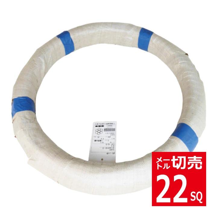 Amazon.co.jp: 切売 22SQ メッセンジャーワイヤー 亜鉛メッキ鋼より線