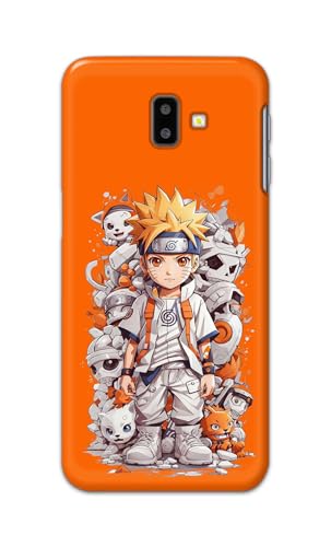 Image of PRINTFIDAA Printed Hard Back Cover Case for Samsung Galaxy J6 Plus | Samsung J6+ Back Cover (Famous Anime Cartoon Character) -112