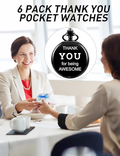 Image of ManChDa Appreciation Gifts for Coworker Bulk Gifts Thank You Gift for Employee Inspirational Gift for Teacher Staff Volunteer Nurse Office Workers Team 6pc