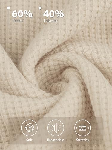 Resinta 4 Pack Toddler Boys Henley Long Sleeve Shirts Boys Waffle Henley Knit Thermal Tops for Daily Wear Running Outdoors2