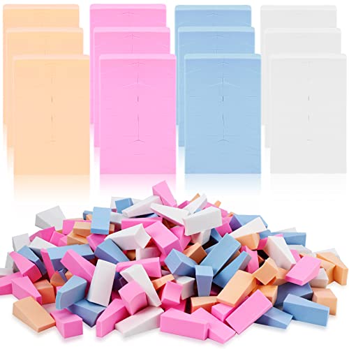 Éponge de maquillage pour poudre et liquide lot de 480 mini anti-gaspillage