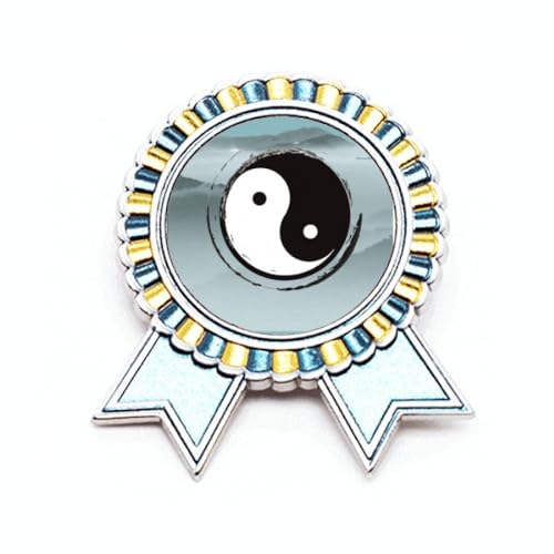Broche montagne Chine Taichi cadeau idéal huit diagrammes M