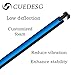 CUEDESG Carbon Fiber Pool Cue Stick 10.5mm/11.8mm/12.5mm,Low Deflection Pool Stick,Professional Cue Stick with Case… (Black_Leather Wrap_11.8mm)