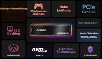 Adata Legend 900 512 Gb M.2 Pci Express 4.0 Nvme 3d Nand (adata Legend 900 - 512gb) – Ansicht 8