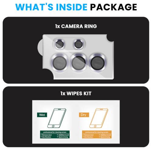 Image of ArmourPro Camera Lens Protector for Samsung Galaxy S26 Ultra with Auto Alignment Installation Frame, AR+AF Coated Tempered Glass Camera Rings, Anti-Scratch, Case Friendly | Purple