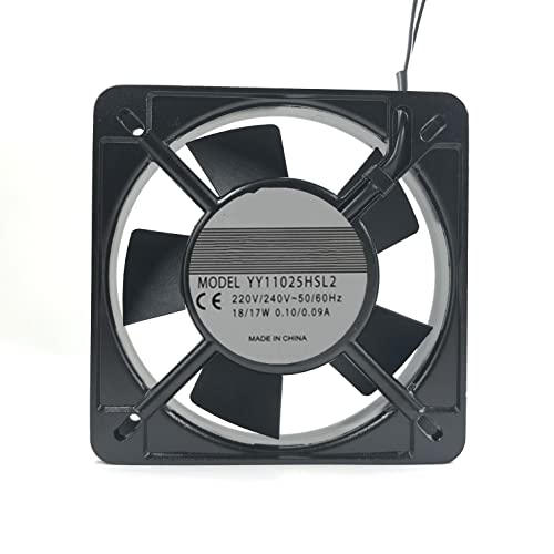 Ventilador de refrigeración 110x25 mm extractor de aire 220V 0,09A modelo 11025