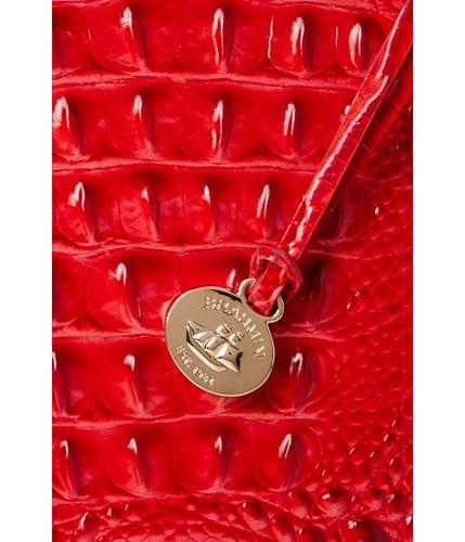 Brahmin Small Finley Satchel, Sriracha4