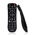 Philips Universal Remote Control, Universal TV Remote Replacement, Samsung TV Remote Control, for Roku Remote Replacement, Vizio, LG, Sony, Apple, 3 Device, Black, SRP9232D/27