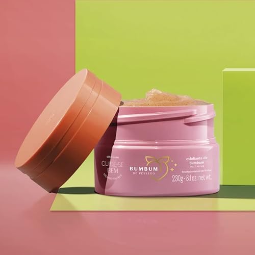 Esfoliante de bumbum pessegura cuide se bem (Pêssego, 230g)