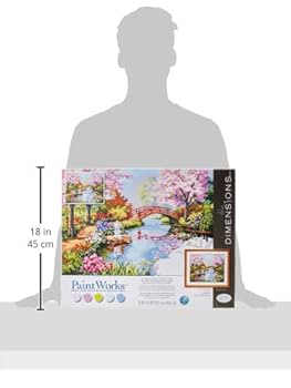 Amazon.com: Dimensions Paint By Number Japan Garden