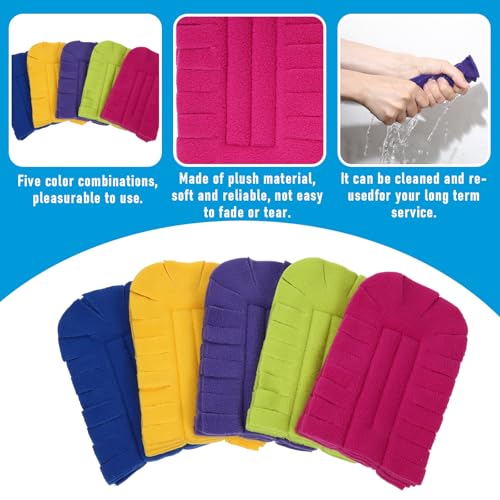 Image of 20Pcs Duster Refill Washable Fleece Refills Hand Dusters Cleaning Duster Pads, Fleece Refills Washable Dusters for Cleaning