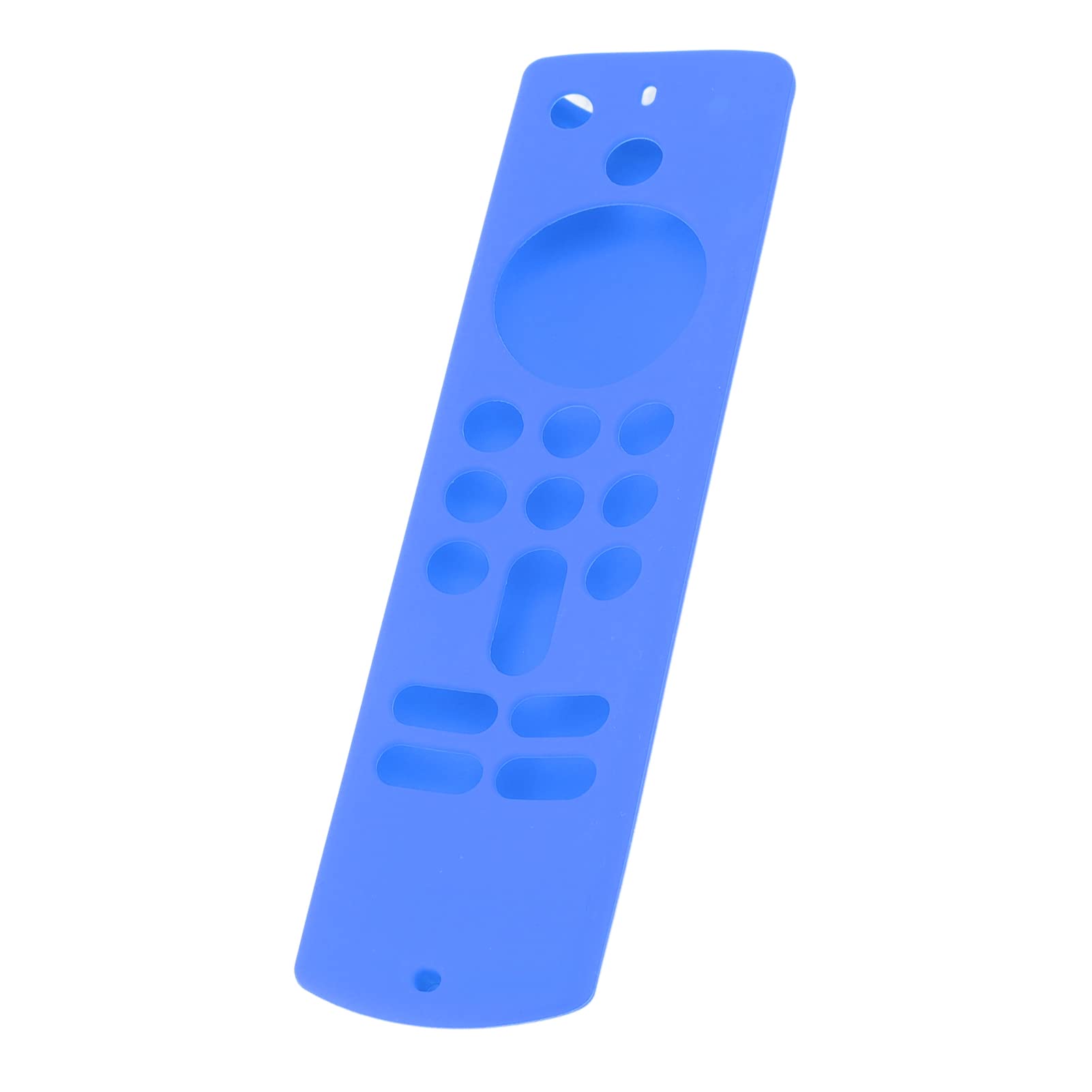 Funda Protectora para Fire TV Stick, Funda de Silicona Antideslizante para Mando a Distancia con Práctico Cordón, 3.ª Generación (Azul)