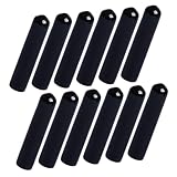 Happyyami 12個 酒塞帽 ゴム製ワイン注ぎ口カバー 密閉防塵キャップ ボトル汚れ防止 ワイナリー バー対応 コンパクト