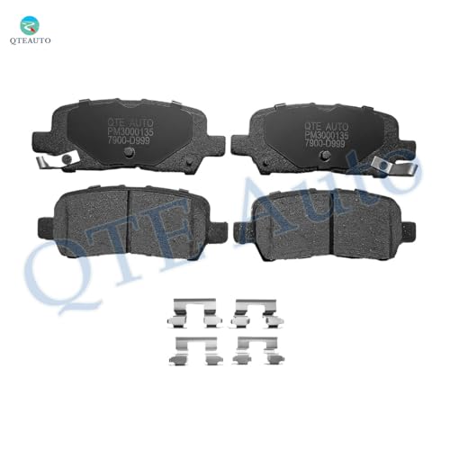 Image of PM Auto Set of 6 Rear Brake Disc Rotors 270mm-Ceramic Brake Pad Kit Fits For 2005-2009 Buick Lacrosse