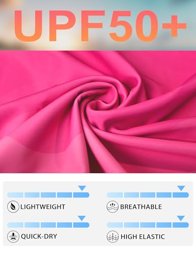 FOREYOND Plus Size Rash Guard Shirts for Women Short Sleeve UPF 50+ Sun Protection Swimwear Swim Suits Top4