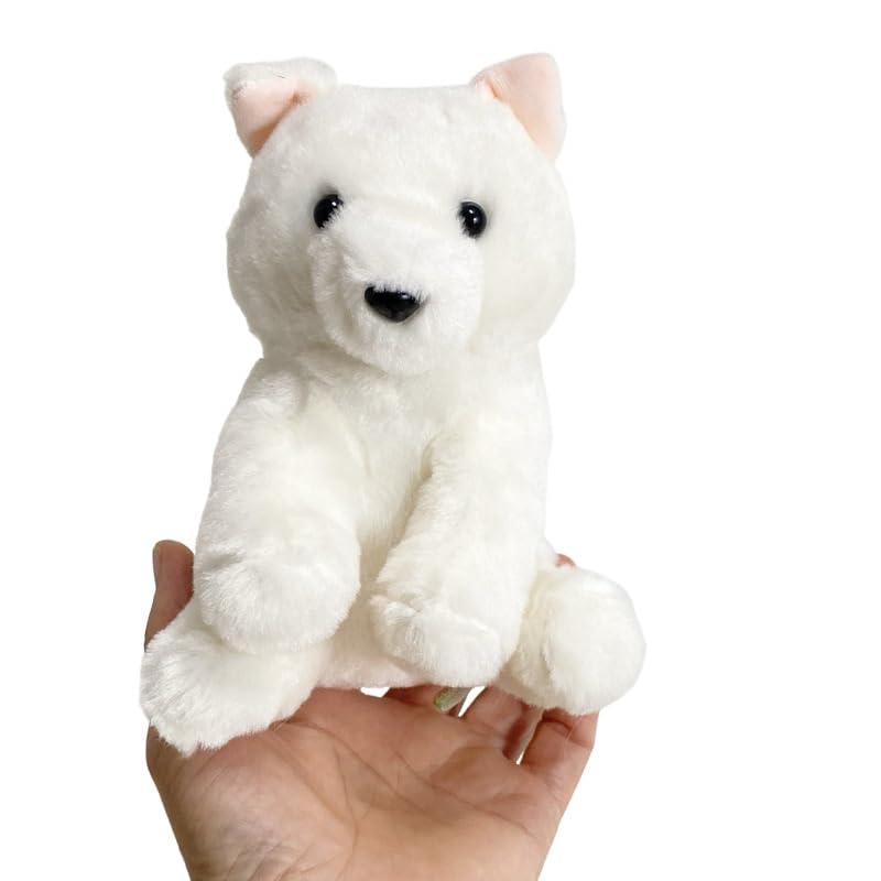 Peluche ourson blanc de collection aux finitions réalistes - 5
