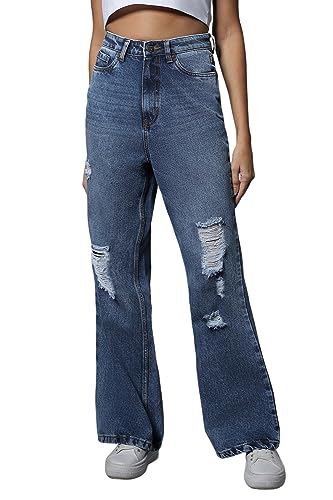 Image of HIGH STAR Women's Stretch Fit Mid Rise Jeans