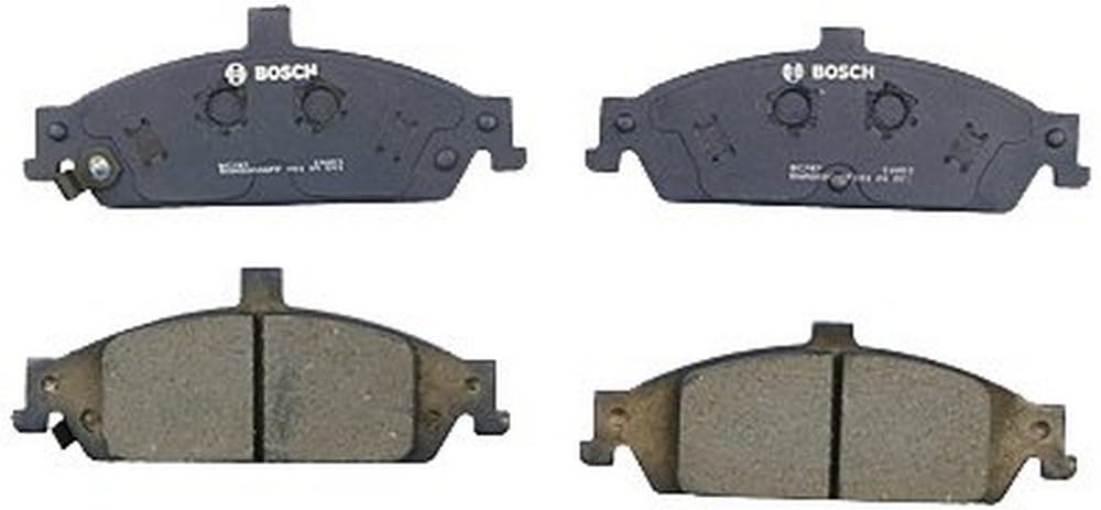 Bosch Automotive BP1078 QuietCast Premium Semi-Metallic Disc Brake Pad Set For: Subaru Forester, Legacy, Outback, B9 Tribeca, Tribeca, WRX, Front — view 293
