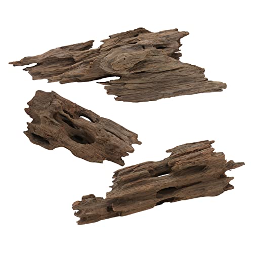 iplusmile 1 天然の沈んだ木 水族館のトランクオーナメント ネオン 戦車 ネット 家 魚の水族館キット 自然な水槽の装飾 フィーダー 流木 人工 風景 人工的な クラゲ ヒータ ために 天然木