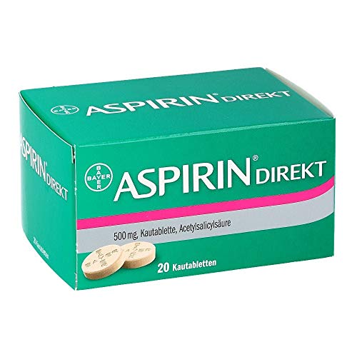 ASPIRIN Direkt Kautabletten 20 St Kautabletten