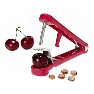 Metaltex 250658 Kersenontpitter Lady Kers, Rood