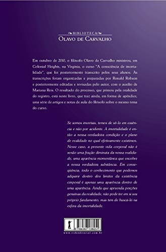 A Consciência De Imortalidade