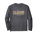 Photo Gallery hot springs parco nazionale retro vintage maglia a manica Photo Gallery hot springs parco nazionale retro vintage maglia a manica