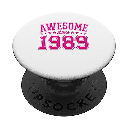 Impresionante desde 1989 Cumpleaños Impresionante Vintage PopSockets PopGrip Intercambiable