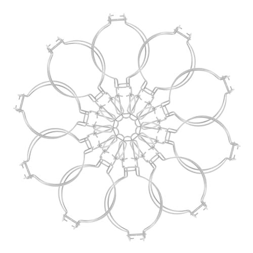 FUNOMOCYA Hebillas De Sellado De Acero Inoxidable para Tarros Mason Abrazaderas De Alambre Fáciles De Usar para Cocina Y Restaurantes Juego De 10 Piezas Compactas Y Resistentes
