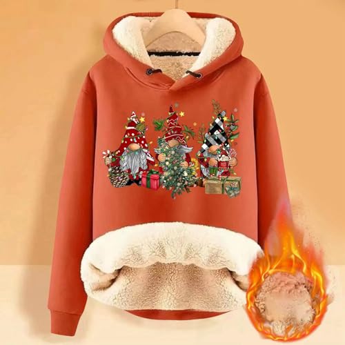 Sweat à capuche femme manches longues pull coton mélangé A153 - 2
