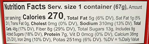 Bob's Red Mill Gluten-Free Apple Cinnamon Oatmeal, 2.36 Ounce, Pack of 12 - image 3