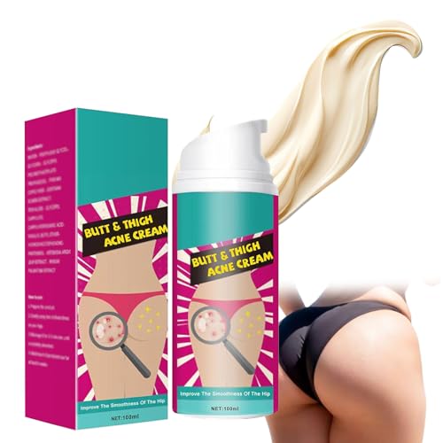 Crema de Acné de Cadera,Crema para Eliminar el Acné en los Glúteos,100ml cream para el Acne,Butt Acne Clearing Spot Tratamiento