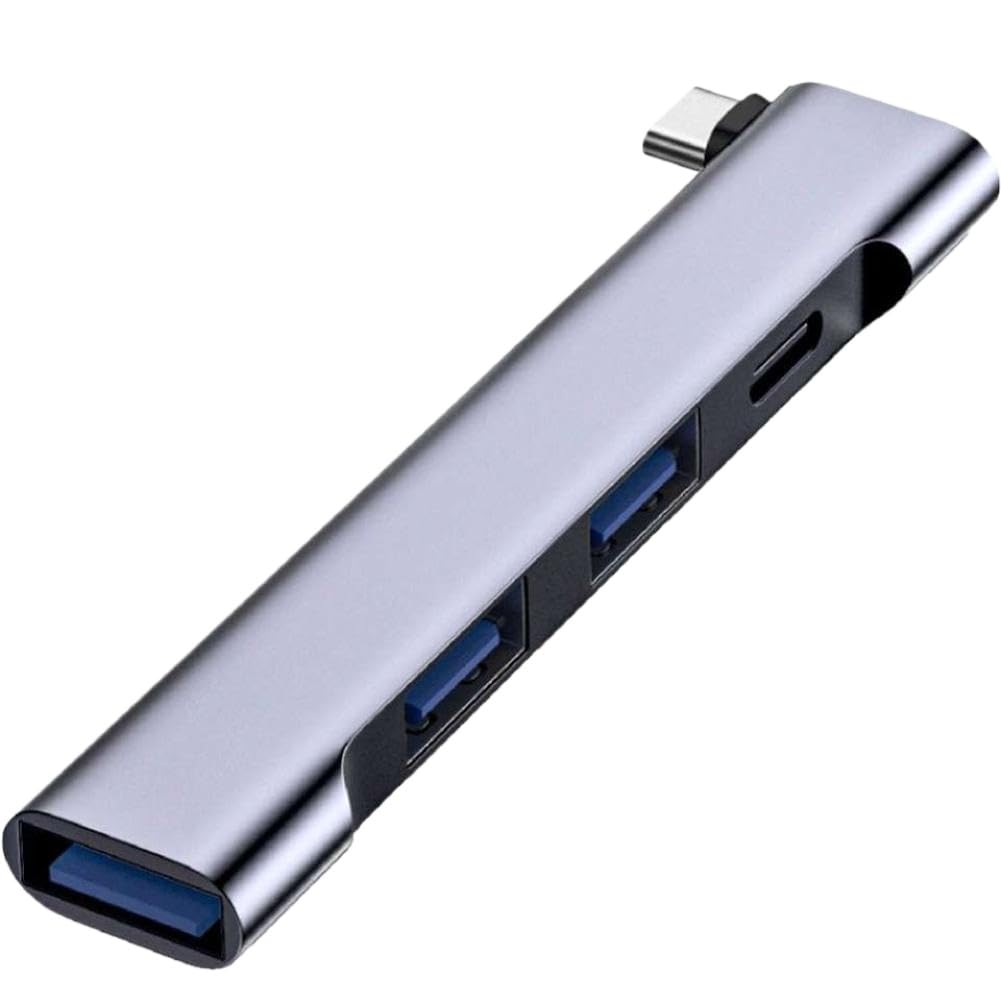 Adaptador PD OTG del concentrador USB 3.0 USB-C Compatible con PC portátil(Type-C 60W)