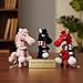YKLWORLD Year of the Horse Lucky Mascot 2026 Chinese Zodiac Horse Plush Keychain, Cute Lunar New Year Good Luck Charm for Bag Car Gift (3PCS)