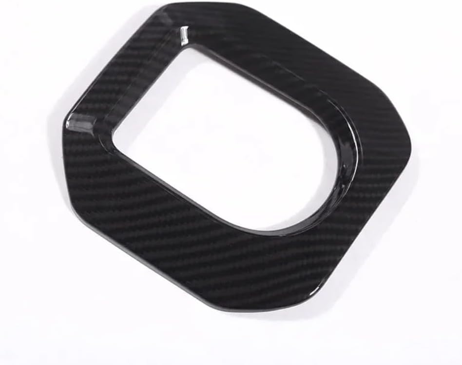 Compatible with Range Rover Evoque 2012-2018 ABS Center Console Shift Gear Panel Trim Frame Cover Trim Sticker Car Accessories Decal (Carbon Fiber)