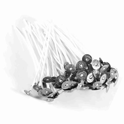 Naroote Mechas para Velas 100 piezas 10 cm miniatura 5