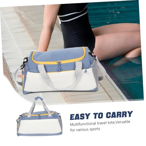 Yardwe Travel Friendly Sports Bag with Compartment Large Capacity Duffel for Men Women for Gym Yoga and Trips Durable Lightweight Travel Tote Cool3