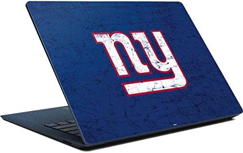 Skinit Decal Laptop Skin Compatible with Surface Laptop - Officially Licensed NFL New York Giants Distressed Design