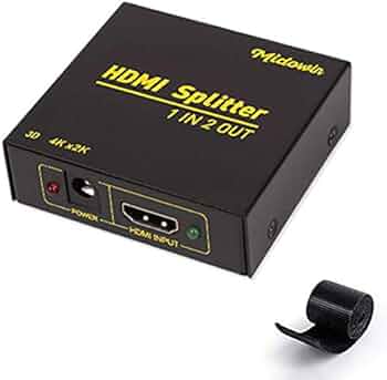 Amazon | Midowin HDMI 分配器 1入力2出力 同時出力 HDMI セレクター