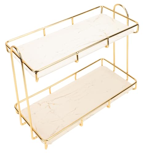 Veemoon 家用バスルームスタンド化粧品収納ラック おしゃれな浴室ホルダー シャンプー メイク用品整理棚 で丈夫な多機能ディスプレイ