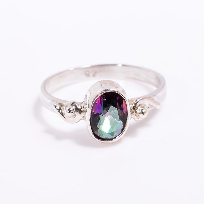Bague en quartz mystique, le cadeau de fiançailles délicat et naturel