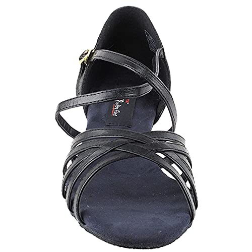 Very Fine Women's Ballroom Dance Shoes Double Sole Coaching Shoes CD1124DBEB Dance Shoes 1.5" [Bundle of 5]3