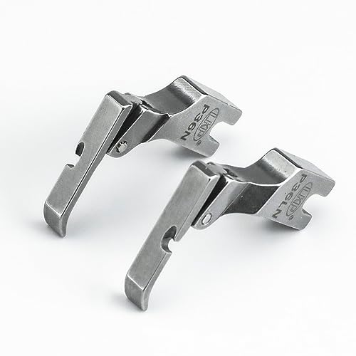 2 Piezas P36N + P36LN Pie de Cremallera para Máquina de Coser miniatura 4