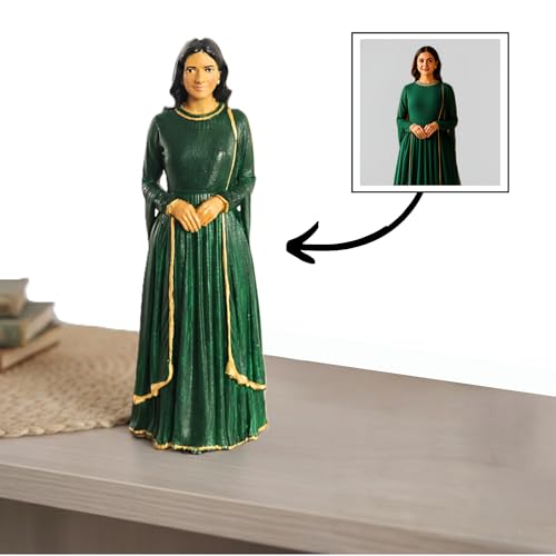 Image of Custom 3D Figurine from Photo Personalized 3D Miniature Statue Unique Personalized Gift for Birthday, Anniversary, Couples (20.3 cm)