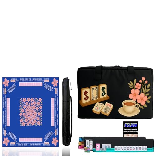 Set Completo de Mahjong Americano con Accesorios miniatura 1