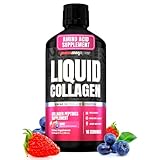ProSupps Amino23 Liquid Collagen Shots, Berry - Collagen Peptide Post Workout Supplement Supports Healthy Aging, Joints, Skin & Hair - Gluten-Free & Zero Sugar - 16 Servings