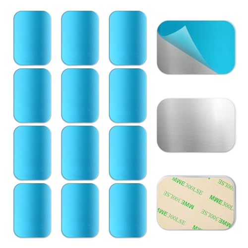 Gfdoso 12 Pcs Under Cabinet Light Magnetic Strip, Replacement Magnetic Strips with Adhesive Backing...